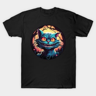 Anime Cheshire Cat Alice in Wonderland T-Shirt